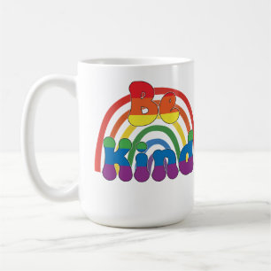 Wees Aardig - LGBTQIA Regenboog Liefde Koffiemok