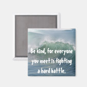 Wees aardig magneet (Voorkant / Achterkant)