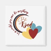 Wees aardig magneet (Voorkant)