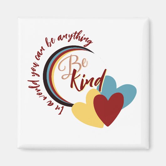 Wees aardig magneet (Voorkant)