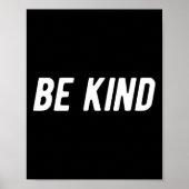 Wees aardig Mannen Vrouwen Kinderen Poster (Voorkant)