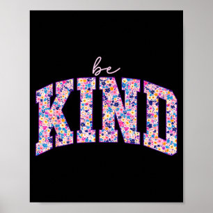Wees aardig mentale gezondheid bewustzijn motivati poster