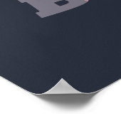 wees aardig modern elegant stijlvol modieus poster (Hoek)