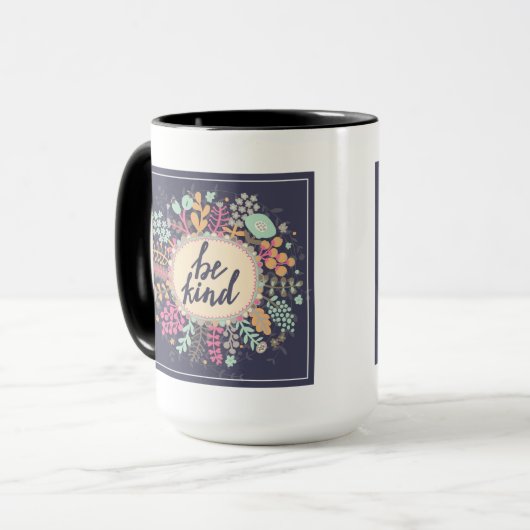 Wees aardig mok (Voorkant links)