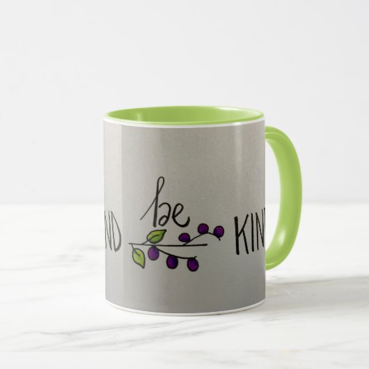 Wees aardig mok (Voorkant rechts)