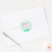 Wees aardig! Mooie eenhoorn sticker voor kinderen (Envelop)