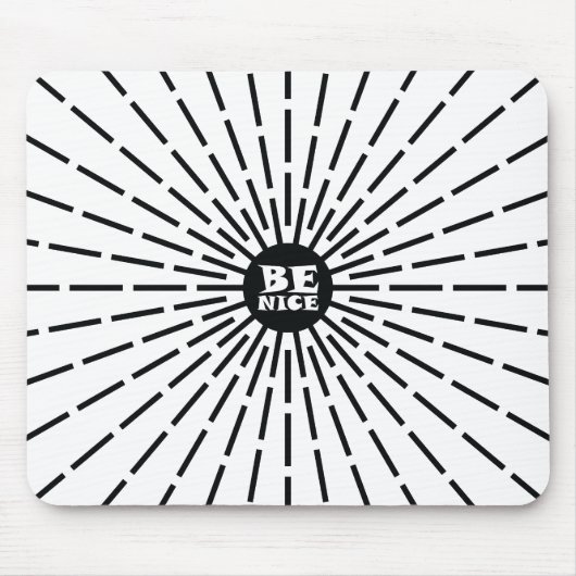 Wees aardig muismat (Voorkant)