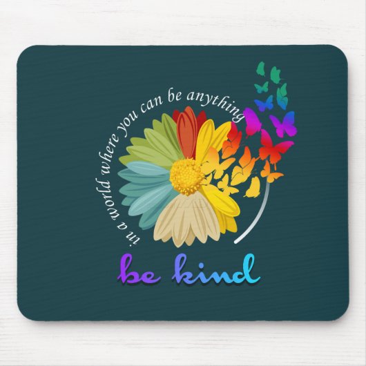 Wees aardig | muismat (Voorkant)