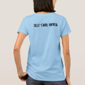 Wees aardig of wees stil t-shirt (Achterkant)