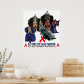 Wees aardig om Queens Poster te slepen (Keuken)