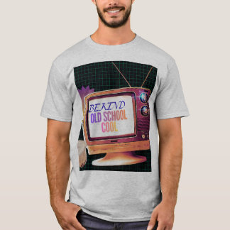 Wees aardig – Ouderwetse koele retro TV-esthetiek  T-shirt
