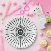 Wees aardig papieren bordje (Feest)