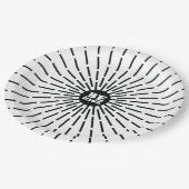 Wees aardig papieren bordje (Gekanteld)