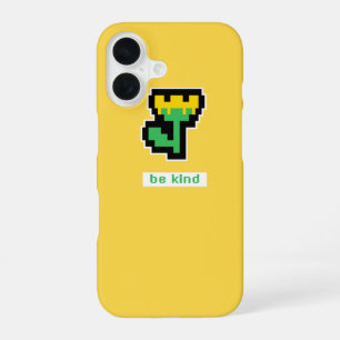 Wees aardig pixel  iPhone 16 hoesje
