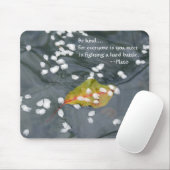 Wees aardig...Plato Muismat (Met muis)