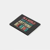 Wees aardig post-it® notes (Schuin)