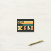 Wees aardig post-it® notes (Op bureau)