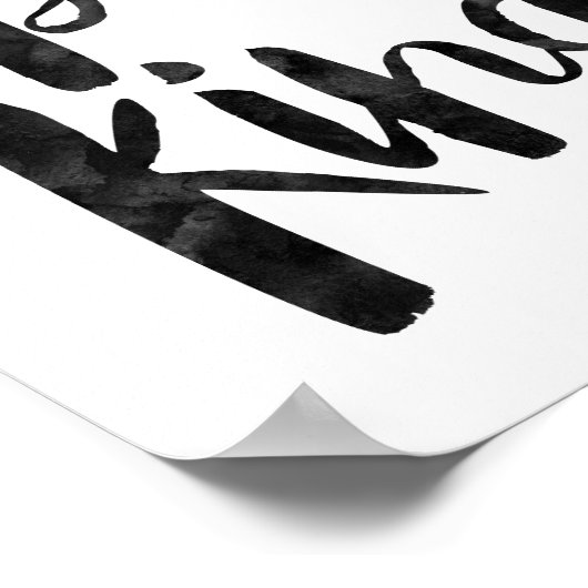 Wees aardig poster (Hoek)