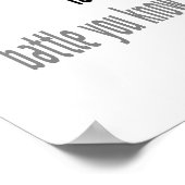 Wees aardig Poster (Hoek)