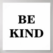 Wees aardig Poster (Voorkant)