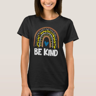 Wees Aardig Regenboog Oranje Anti Pesten Eendaghei T-shirt