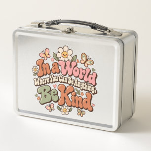 Wees Aardig Retro Vintage Metalen Lunchbox