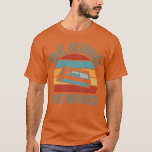 WEES AARDIG REWIND jongen T-shirt (Voorkant)