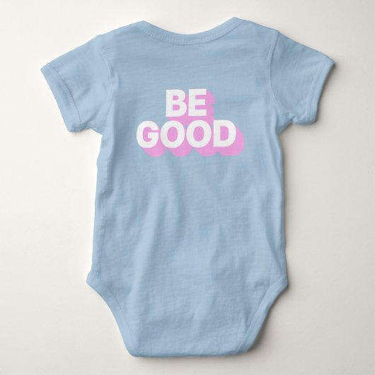 Wees aardig! romper (Achterkant)