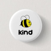 Wees aardig ronde button 3,2 cm (Voorkant)