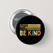 Wees aardig ronde button 5,7 cm (Voorkant /achterkant)