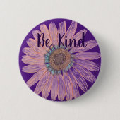 Wees aardig ronde button 5,7 cm (Voorkant)