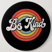 Wees aardig ronde button 6,0 cm (Voorkant)
