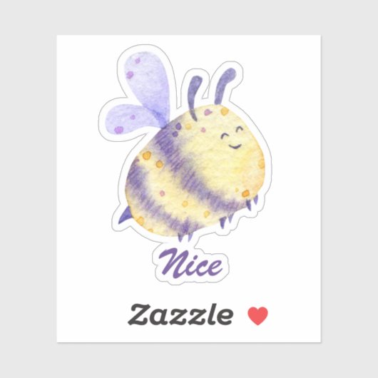 *~* Wees aardig Schattige Fuzzy Leraar Moeder Papa Sticker (Vel)