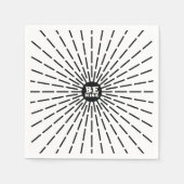 Wees aardig servet (Voorkant)