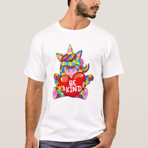 Wees Aardig Shirt Autisme Bewustzijn Cadeau Kind M