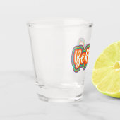Wees aardig shot glas (Links)