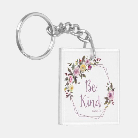 Wees aardig sleutelhanger (Voorkant Links)