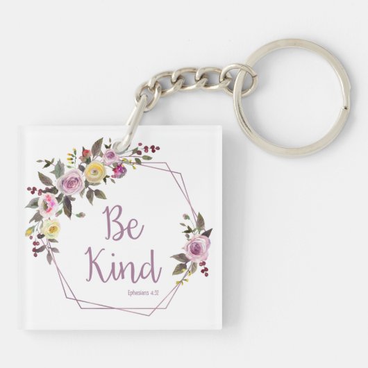 Wees aardig sleutelhanger (Achterkant)