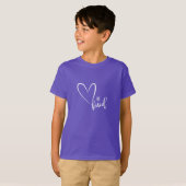 Wees aardig T-shirt, Kindness, Love, Red Heart, T- T-shirt (Voorkant volledig)