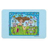 Wees aardig tegen anderen_Flexibel Magnet 6 x 4 in Magneet (Horizontaal)