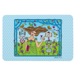 Wees aardig tegen anderen_Flexibel Magnet 6 x 4 in Magneet