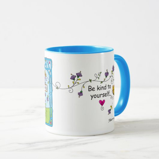 Wees aardig tegen anderen_ mok (Voorkant rechts)