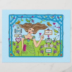 Wees aardig tegen anderen_Papier papier 11 x 8,5 i