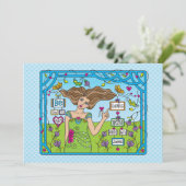 Wees aardig tegen anderen_vlakke Kaart 7 x 5 inch (Staand voorkant)