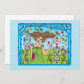 Wees aardig tegen anderen_vlakke Kaart 7 x 5 inch (Voorkant / Achterkant)