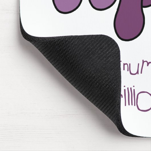 Wees aardig tegen bacteriën muismat (Hoek)