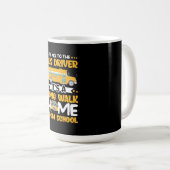 Wees aardig tegen de busbestuurder koffiemok (Voorkant rechts)