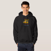Wees aardig tegen de buschauffeur van de bus hoodie (Voorkant volledig)