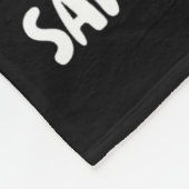 Wees aardig tegen de Librarische Kerstman die Chri Fleece Deken (Hoek)