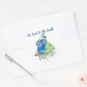 Wees aardig tegen de Sticker van de aardse Klassie (Envelop)